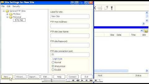 How to configure CuteFTP