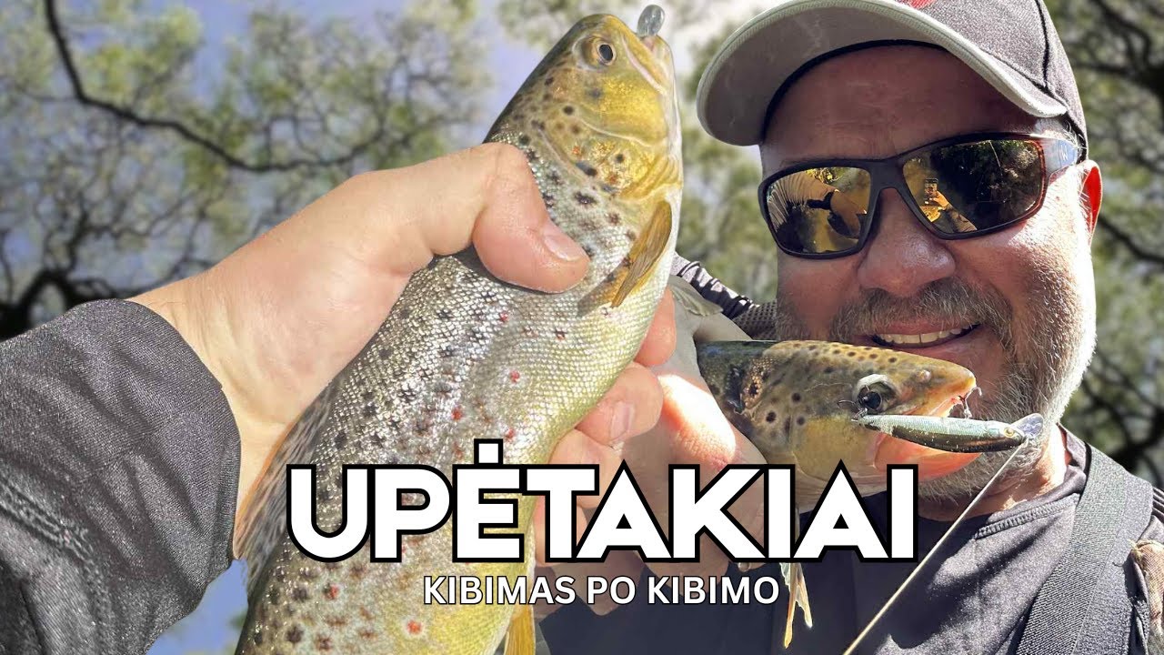 UPĖTAKIŲ ŽVEJYBA - KIBIMAS PO KIBIMO | Rūlis Valdo Vlog #16