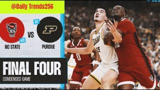 Purdue vs. NC State - Final Four NCAA tournament extended highlights