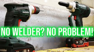 3 WAYS TO ATTACH METAL TO METAL WITHOUT WELDING! Net Worth