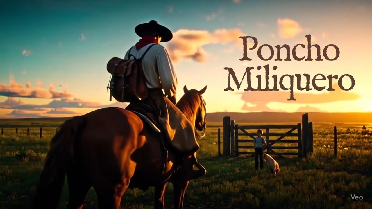 Poncho Miliqueiro – Clipe 🎬 | Vencedora da Sapecada | Lages SC + IA com VEO3
