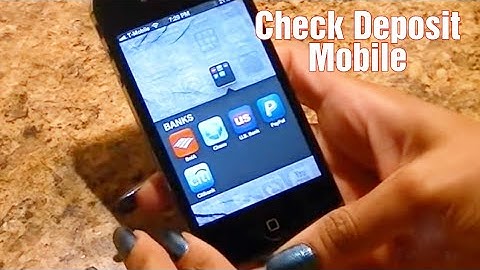mobile check deposit