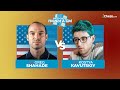 Greg Shahade vs Kostya Kavutskiy | I'm Not a GM Speed Chess Championship