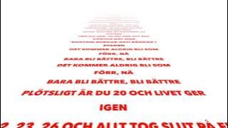 Laleh - Aldrig bli som förr (Lyrics)