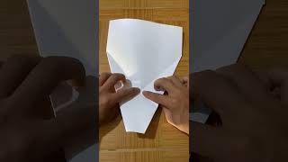 Review of the SU-00 origami paper plane, flying as fast as a 10M jet #shorts