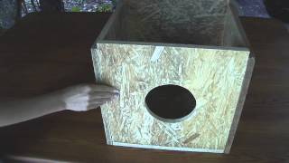 How to build an owl box in a few quick steps.