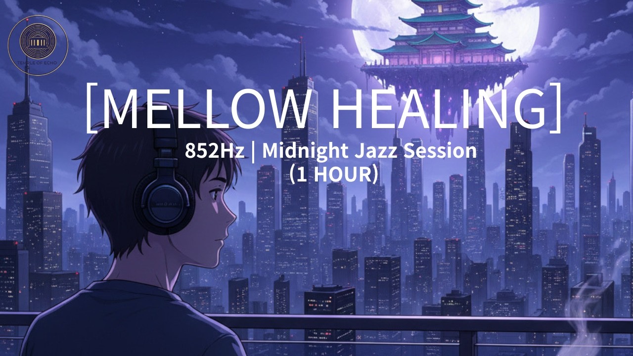 도심 속 사원, 깊은 밤의 휴식