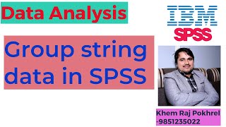 12. How to categorize string data in SPSS