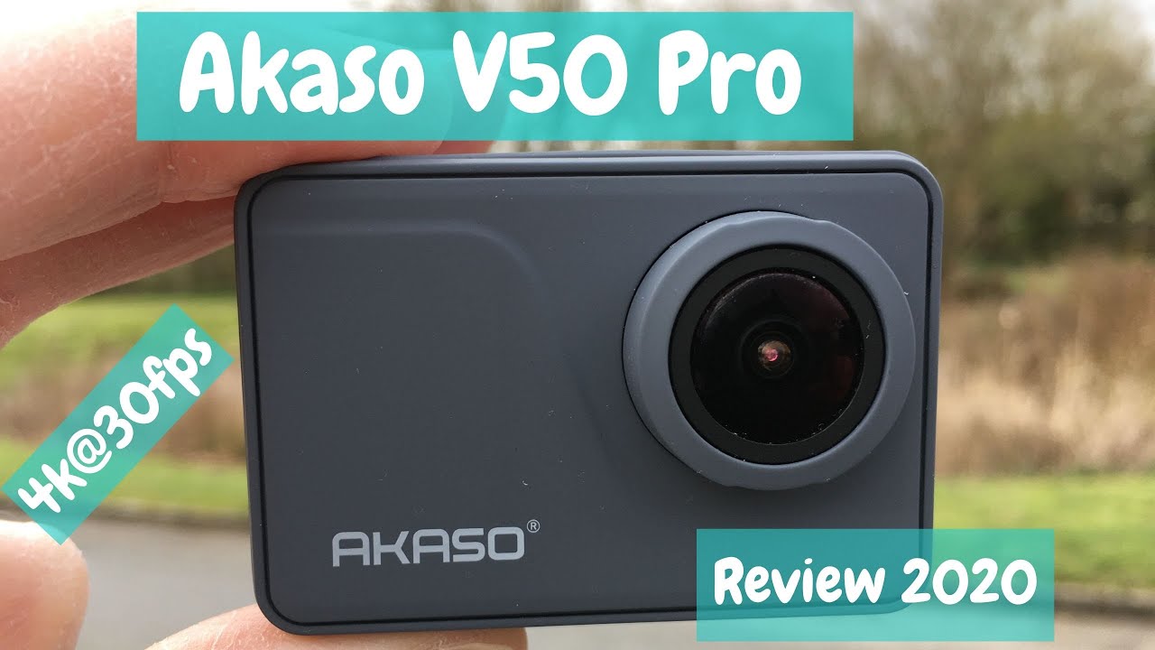 Akaso V50 Pro Native 4K/30fps Action Camera. REVIEW & Sample Video review.  