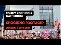 Tommy robinson march  respectful and trouble free