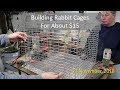 Building Rabbit Cages for About $15 Building Rabbit Cages for About $15