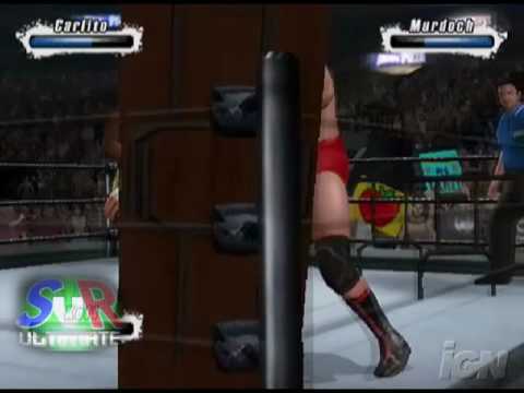 Smackdown Vs. Raw 2009: Three Way Table Match (PS2)