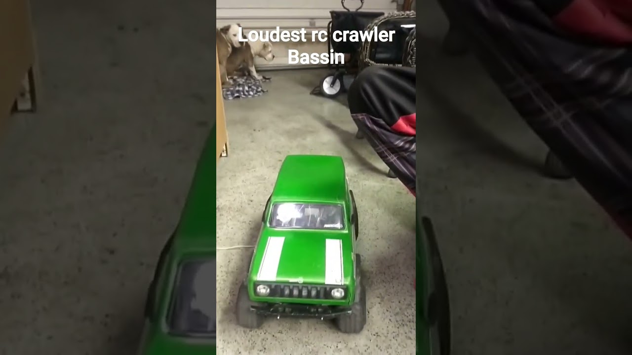 loudest rc crawler bassin 