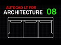 Living Room Furniture | Autocad LT for Architecture 08