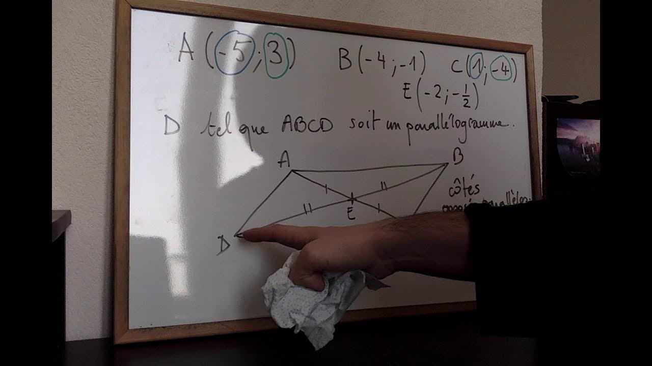 Calculer les coordonnées du milieu d'un segment [Seconde] [Géométrie] YouTube