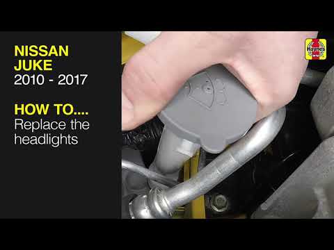Nissan Juke (2010 - 2017) - Replace the headlight bulbs