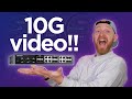 Want to edit 4k in realtime from a nas you need a 10gig network