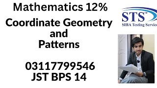 Coordinate Geometry | Patterns | Algebra | Jst bps 14 | Imran Sarwar |