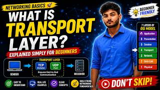What is Transport Layer? Transport Layer 4 of OSI Model Explained | Full Tutorial for Beginners