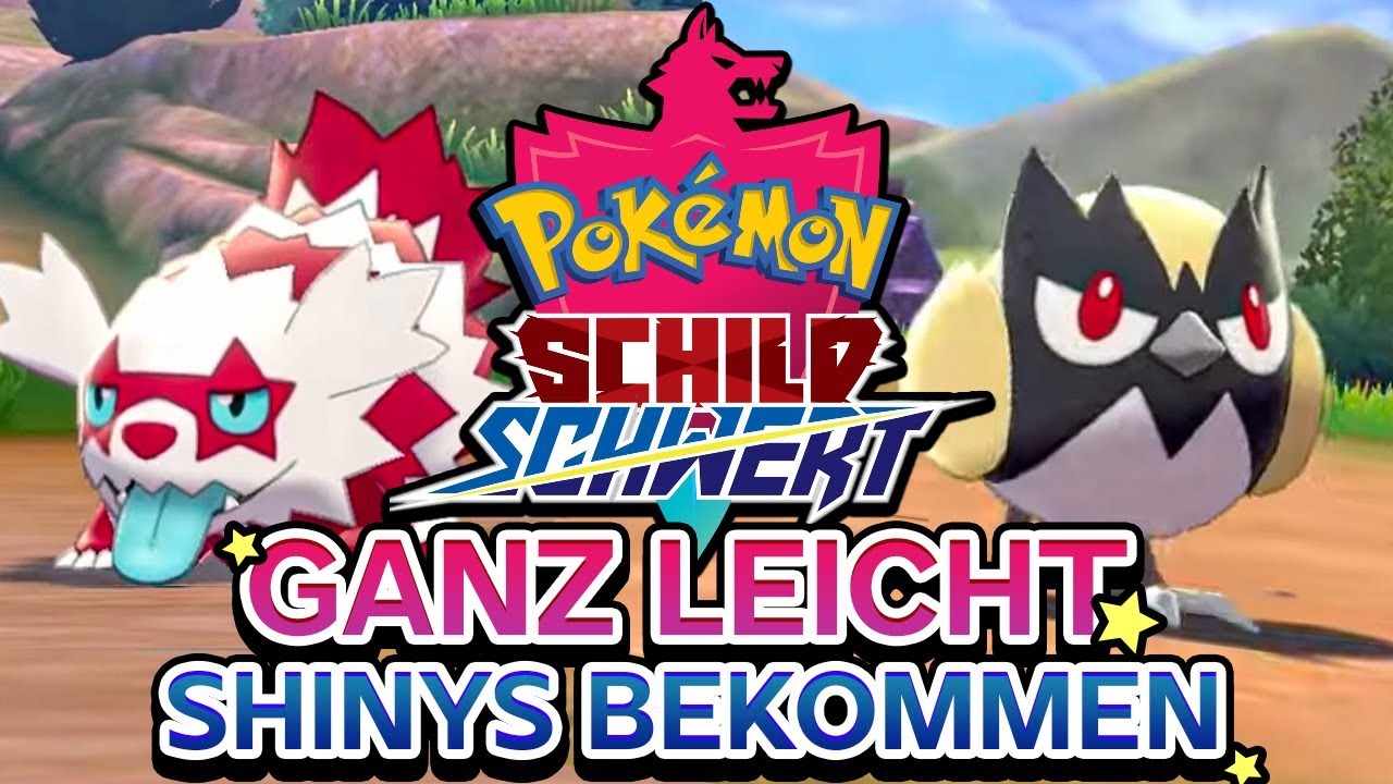 So Bekommt Ihr Shiny Pokemon In Schwert Und Schild Youtube