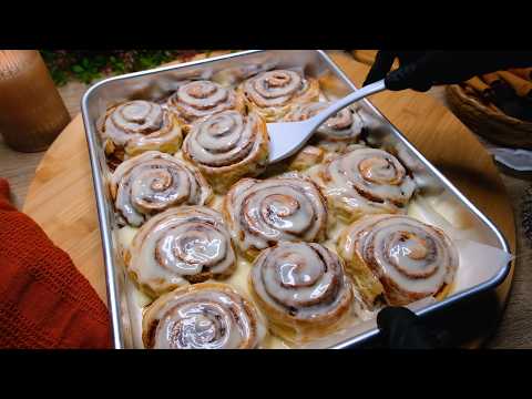 سينامون رول فنااان والعجينة بدون بيض وصفة مكفولة على سنة كاملة