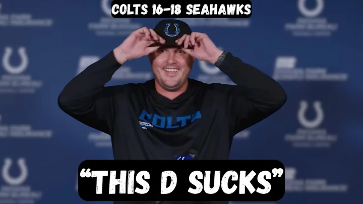 Philip Rivers Post Game Press Conference after season debut - Colts vs Seahawks