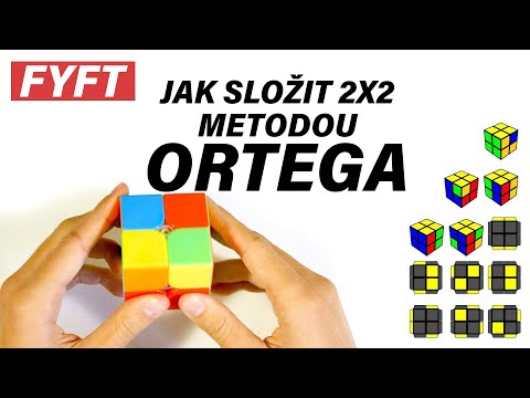 Jak složit 2×2 kostku metodou ORTEGA – návod [FYFT.CZ]