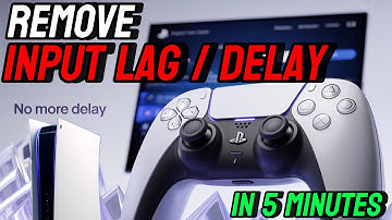 REMOVE INPUT LAG/DELAY on PS5 (In 5 Minutes)!!