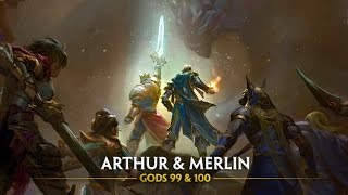 SMITE - Sneak Preview - Arthur & Merlin (Gods 99 & 100)