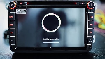 How to Update system in Android auto radio？