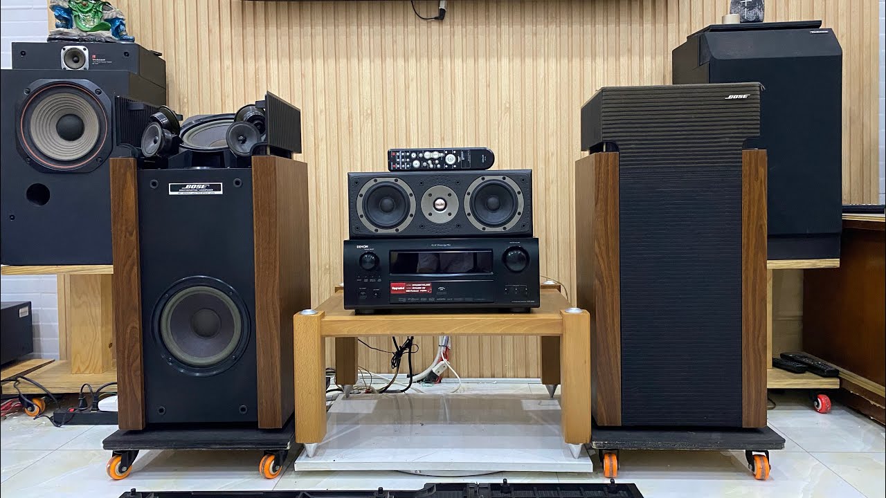 Test đôi loa Bose 601 seri II huyền thoại .