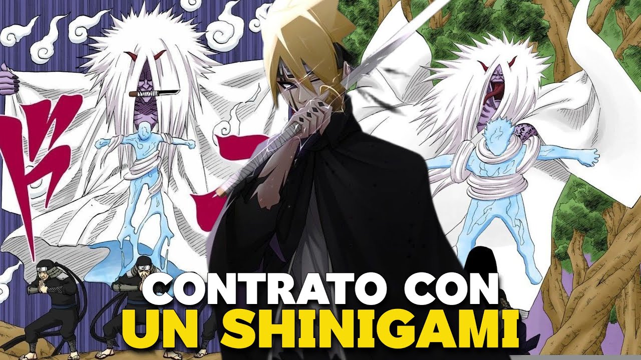 QHPS Naruto era traicionado Por La Aldea Y Hacia Un Pacto Con Un Shinigami?