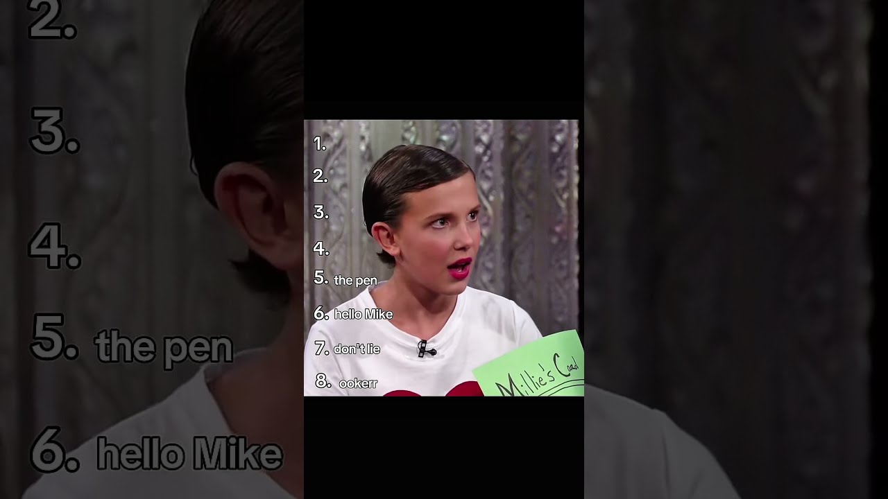 Millie Bobby Brown S Most ICONIC Moments Ever 