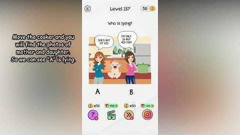 Braindom Level 137 who is lying?