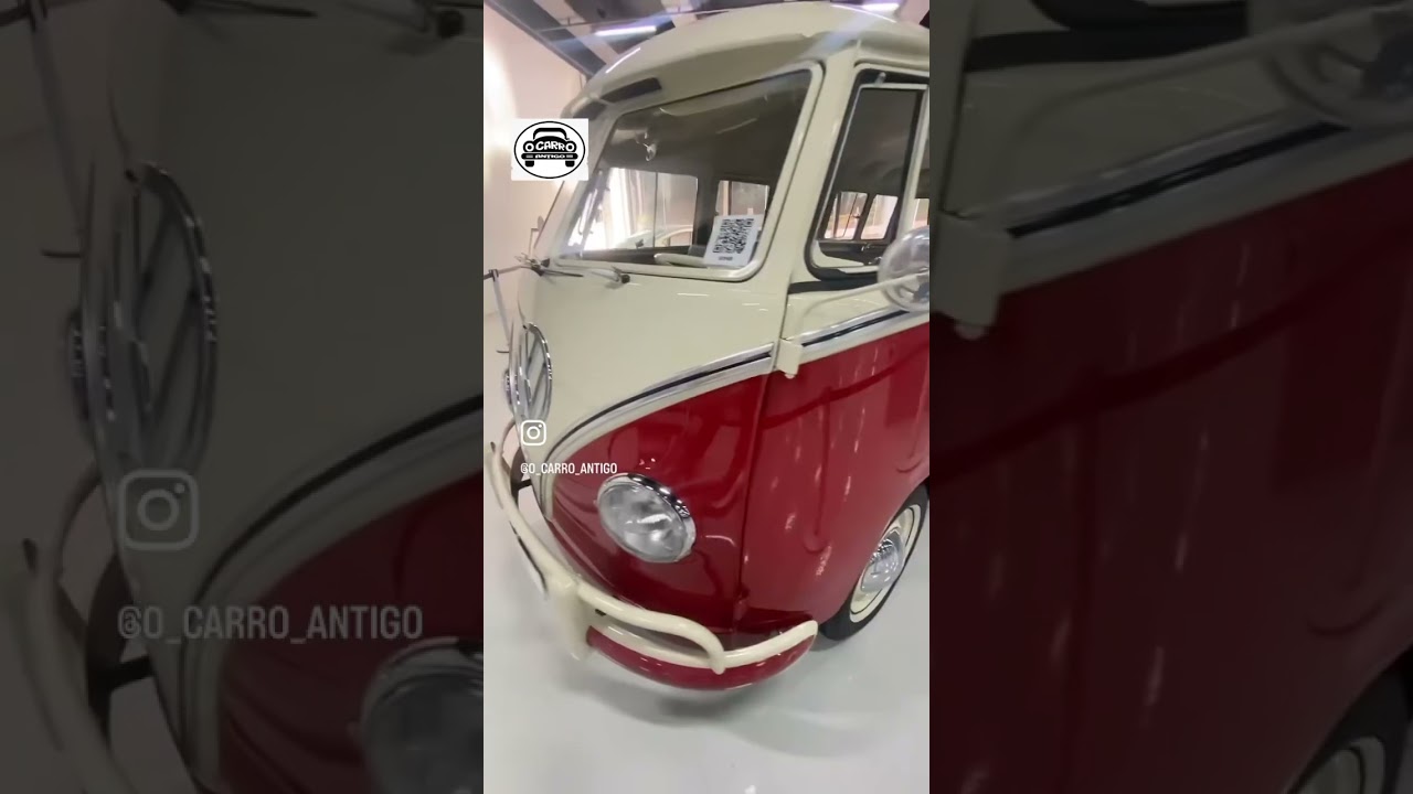 Kombi Corujinha1961 Garagem Volkswagen, o museu da fábrica VW. #volkswagen #kombi #corujinha #vw