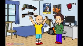 Caillou Refuses To Go To School