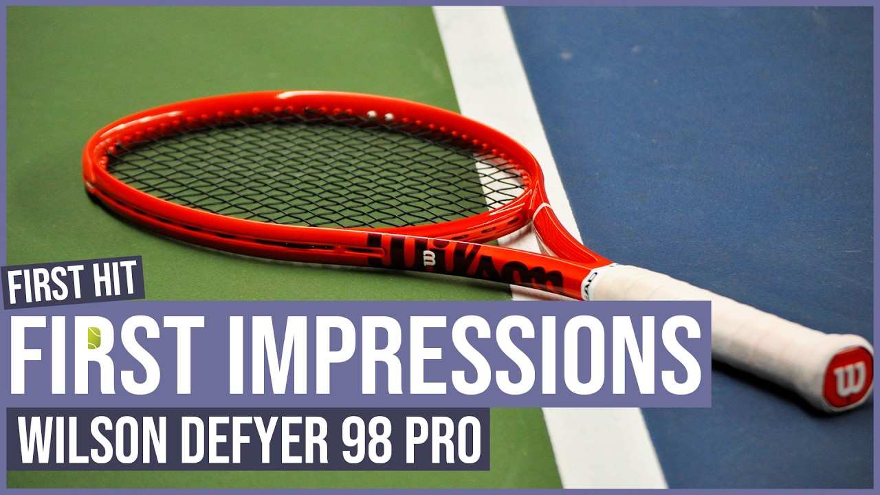 FIRST TIME ever Hitting with the Defyer - Wilson Defyer 98 Pro