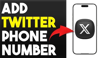 How To Add Twitter Phone Number (How Do I Add Twitter Phone Number?)