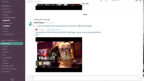 Movie Trailer Slack Bot