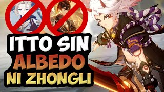 ¿ITTO SIN ALBEDO NI ZHONGLI ? ¿MERECE LA PENA LOS POSIBLES EQUIPOS | Genshin Impact Español