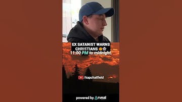 Former devil worshiper WARNS Christians about HALLOWEEN 😳 #jesus #christianity #bible #god #demons