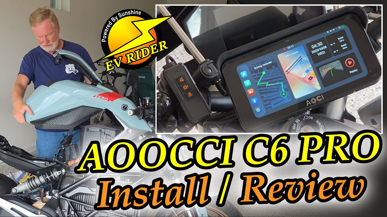 Aoocci C6 Pro Transforms Motorcycle Touring