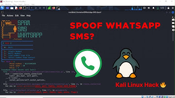 Send Spoofed WhatsApp SMS Using Kali Linux | Ethical Hacking Demo