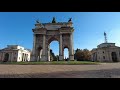 Milan, Italy - Real Footage - Walking View - 4k - Urban Sounds