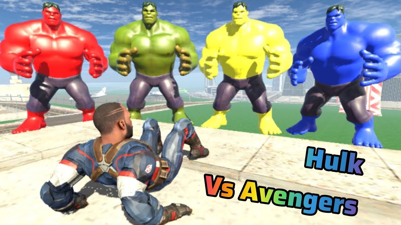 Franklin Avengers Fight Hulk Team😱⚔️[ indian bikes driving 3d]Credit-‎⁨@sagerofficialgamer8331