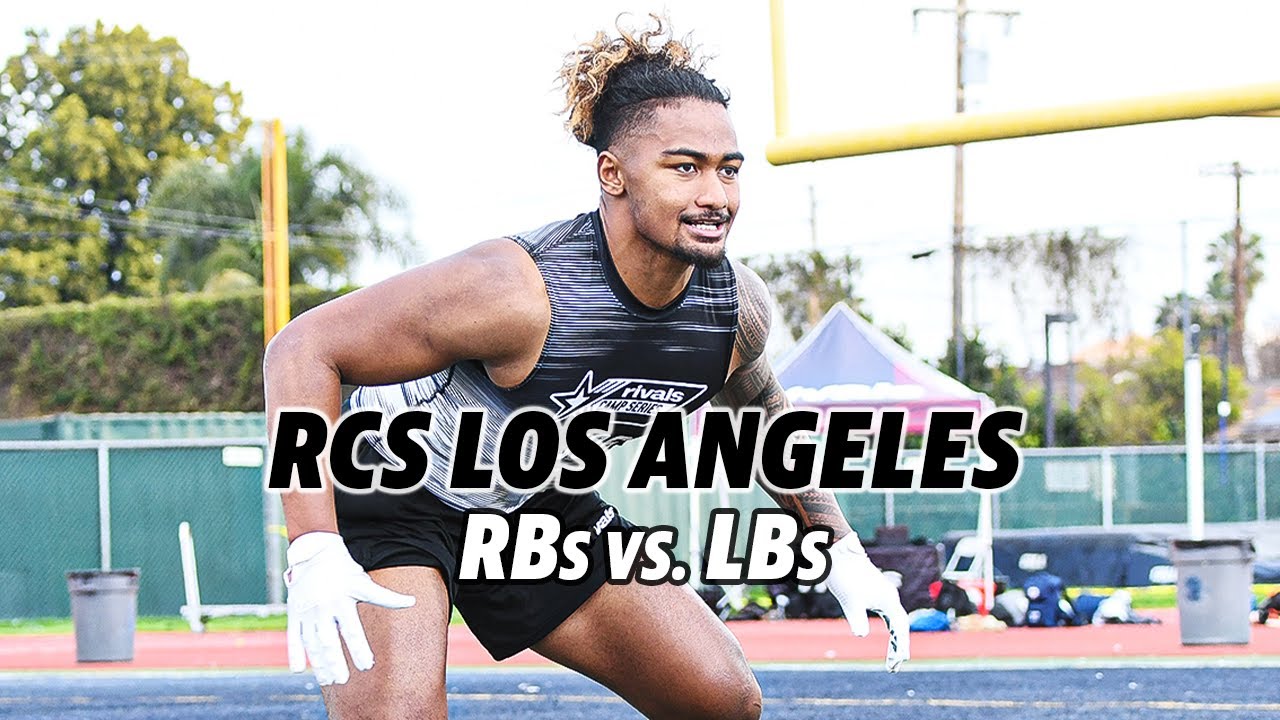 RCS Los Angeles: RBs vs. LBs - YouTube