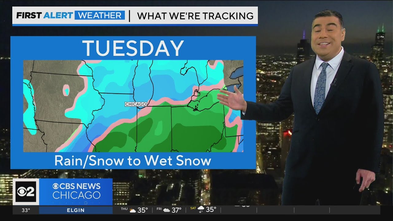 Chicago First Alert Weather: Tracking a winter storm next week - YouTube