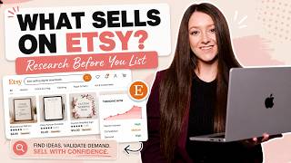 How to Research What Sells on Etsy Before You List | Demand, Trends & Product Patterns