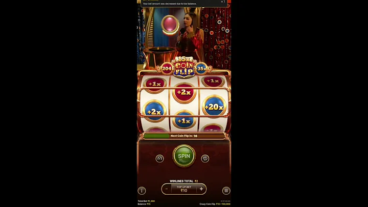 #casino CRAZY COIN FLIP 170X ...