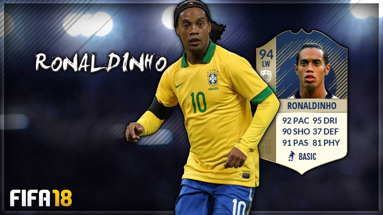 94 ronaldinho fifa 18 gameplay 94 ronaldinho fifa 18 gameplay